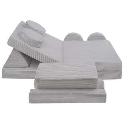 Sofá modular multifuncional para niños de bloques de espuma